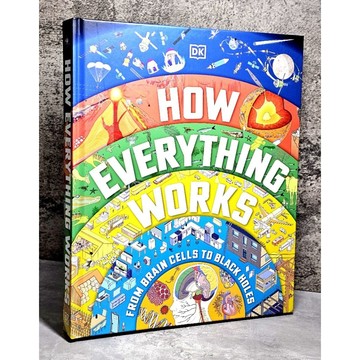 ➤〔特價出清〕書況新➤精裝 萬物運作的原理：從腦細胞到黑洞 How Everything Works