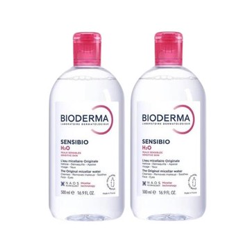 BIODERMA貝膚黛瑪 舒敏高效潔膚液500mlx2入組(平行輸入)