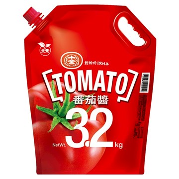 十全 番茄醬 番茄天然風味 酸甜適中  3.2kg  1包