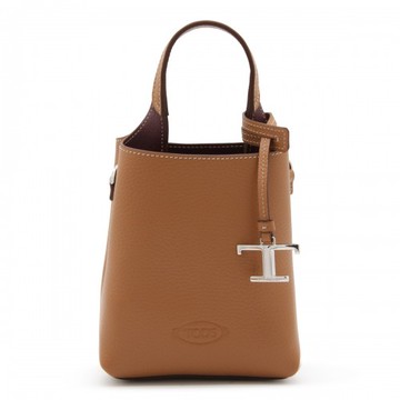 Tod's - Brown Leather Handle Bag Uni