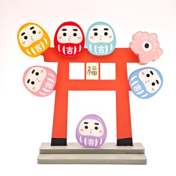 【 達岡隆探吉 】福神壓克力文件夾