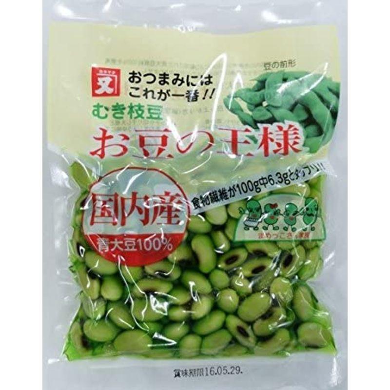 国内産青大豆100％ お豆の王様（むき枝豆） 110ｇ×10袋