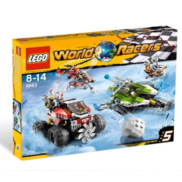 1899【台中翔智積木】LEGO 樂高 World Racers 系列 8863 風雪之巔