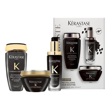 【KERASTASE 卡詩】黑鑽極萃逆時修護組