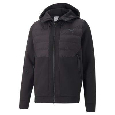 メンズ PUMA TECH PRIMALOFT ハイブリッド フルジップ スウェット 通販