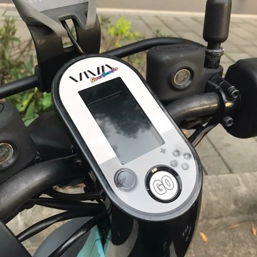 GOGORO VIVA造型膜  灰色  1個