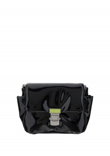 Msgm - Shoulder Bag - Womens - Black