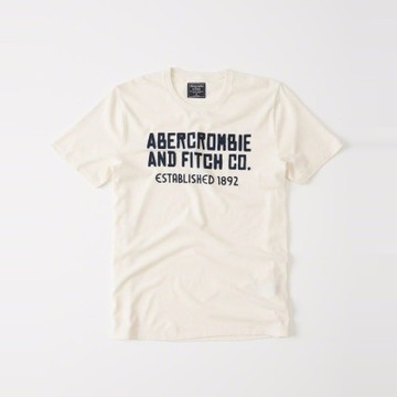 af a&f Abercrombie & Fitch 短袖 T恤 白色 316