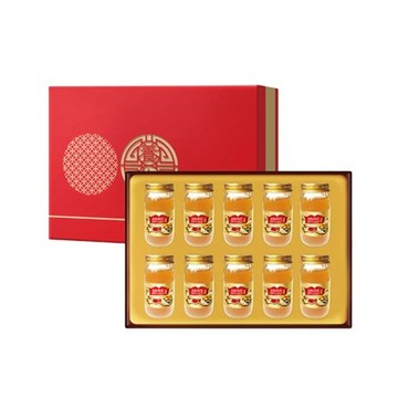 華齊堂 蜂王乳金絲燕窩晶露禮盒(60mlx10入/盒)*2盒