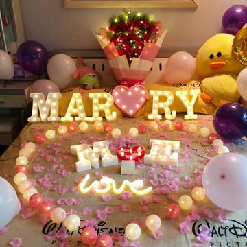 英文字母 LED造型燈 裝飾燈 氣氛燈 夜燈 室內裝飾 【BlueCat】【JI2464】