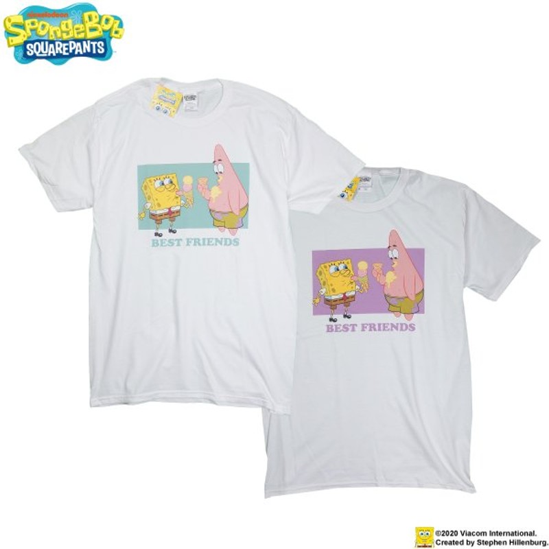 スポンジボブ Tシャツ キャラクター ティシャツ Best Friend Withice St キャラクター メンズ レディース キッズ 大きいサイズ 服 通販 Lineポイント最大0 5 Get Lineショッピング