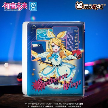 初音未來 合成器 浪潮之翼系列 3吋小卡冊