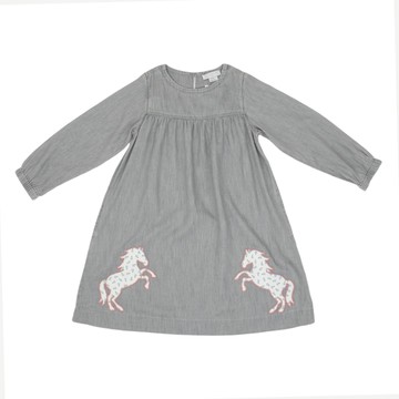 Stella McCartney Kids 灰色休閒洋裝