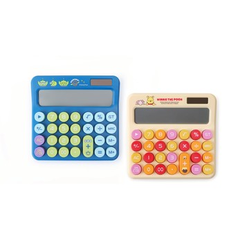 迪士尼復古造型計算機-Norns Original Design Disney小熊維尼 三眼怪 文具