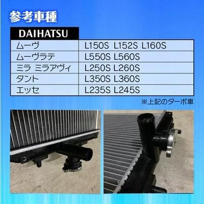 ラジエーター 社外品 RD06 ダイハツ 16400-B2030-000 16400-B2090-000