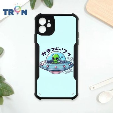 TRON iPhone 11 飛碟外星人 四角防摔 機甲殼 軟硬殼 手機殼