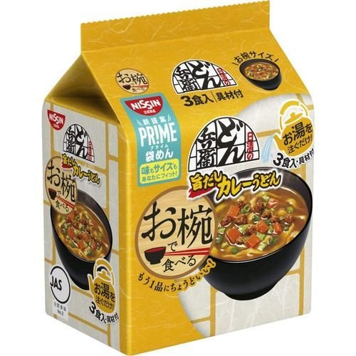 日清食品 お椀で食べるどん兵衛 カレーうどん 3食パック(33g×3食)×9個 取り寄せ商品