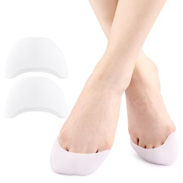 大友los2314參組男士足尖鞋套SEBS凝膠腳套前掌墊足尖保護套半碼墊加厚半墊