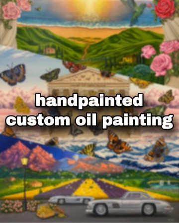 訂製油畫、獨特藝術品、居家裝飾、