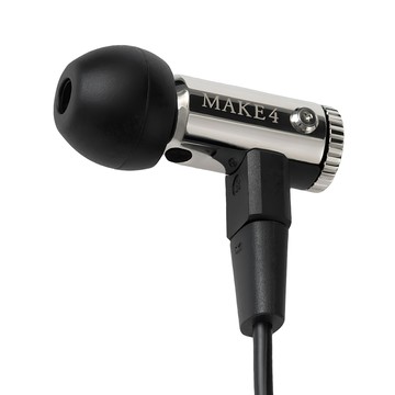 final MAKE4 自調音耳機 日本職人手工調音 舒適佩戴 不鏽鋼外殼 清晰細膩音質  1個
