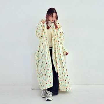 RAINSTORY前扣式連身雨衣L號(夏日聖代)