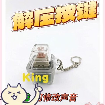 【雖貴但值得】錄音發聲按鍵玩具 按鍵操作簡單可自訂聲音 發光電子語音趣味掛件 音效燈光同步運作穩定 休閒解壓專用把玩小物