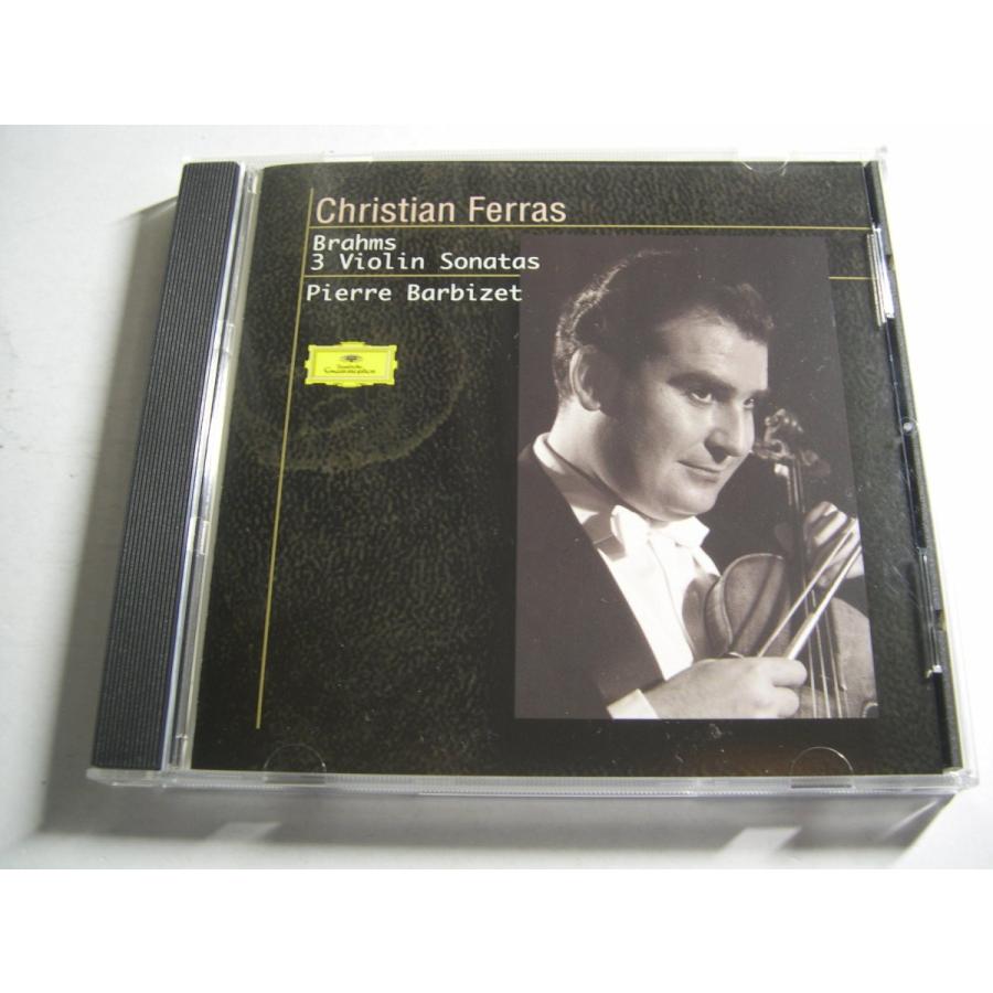 Brahms   Violin Sonatas  No.1-3   Christian Ferras, Pierre Barbizet    CD