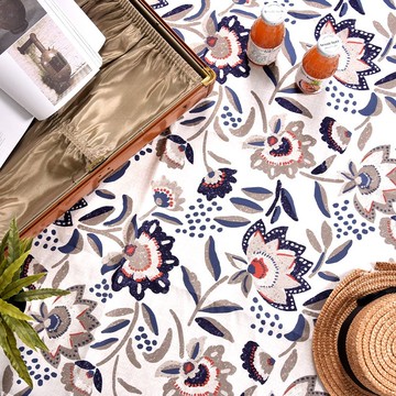 2025 冬季系列 台灣製獨家花色點點綁帶輕量野餐墊 茶暮鳶花