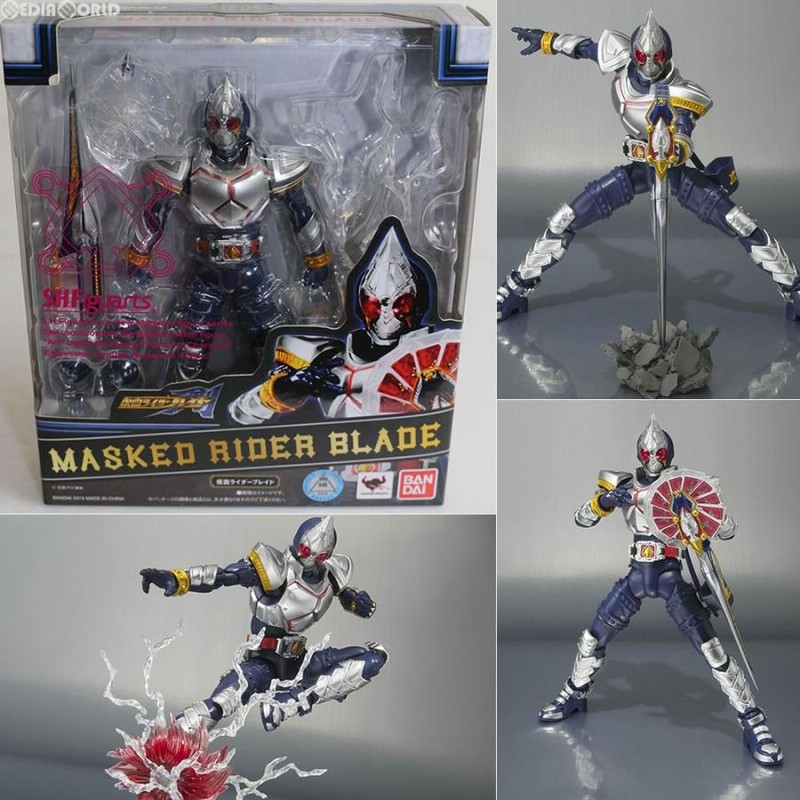 中古即納』{FIG} S.H.Figuarts(フィギュアーツ) 仮面ライダーブレイド 仮面ライダー剣(ブレイド) 完成品 可動フィギュア  バンダイ(20130824) | LINEブランドカタログ