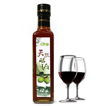 風之果 100%純釀天然梅子酵液2入組(250ml/瓶)