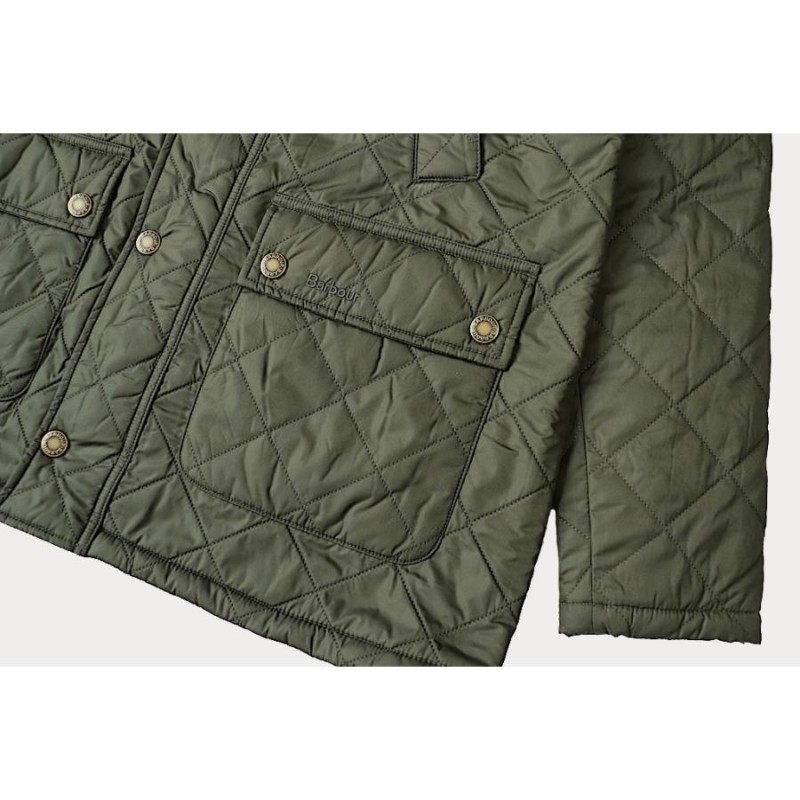 バブアー BARBOUR MQU1718 ASHBY POLARQUILT アシュビー ポーラー ...