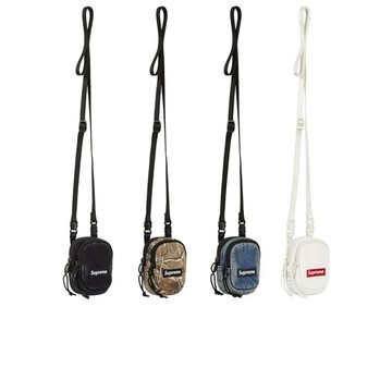 FW25 Week1 Denim Mini Utility Bag 丹寧小包 黑 白 落葉迷彩 丹寧 斜背包 小包 隨行包 耳機包 包包