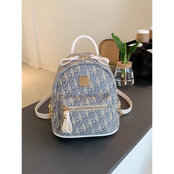 MK時尚迷你雙肩包女2025新款韓版休閑百搭輕奢洋氣輕便旅行小背包