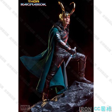 【全球優品匯】雷神3 復仇者聯盟3 洛基 Loki 1/10 戰斗場景雕像手辦