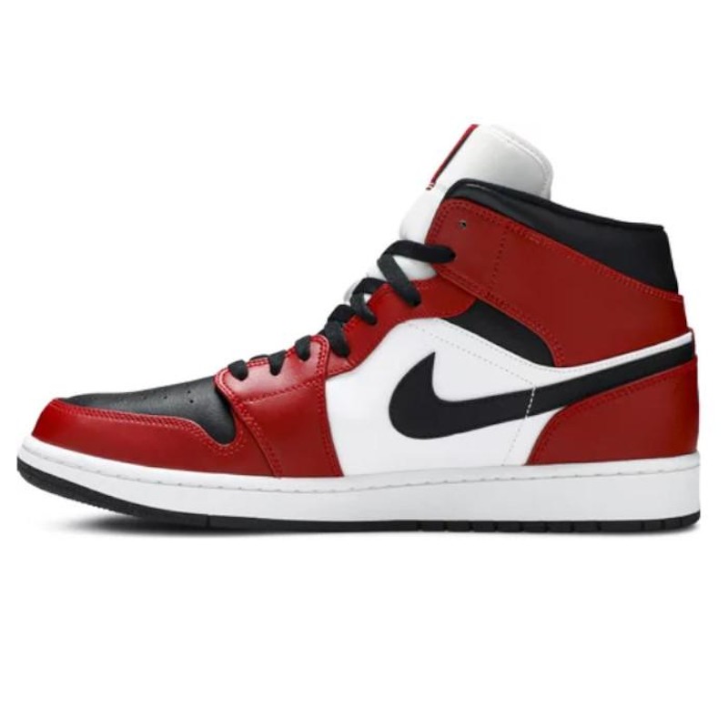 NIKE AIR JORDAN 1 MID CHICAGO RED WHITE ナイキ エアジョーダン 1