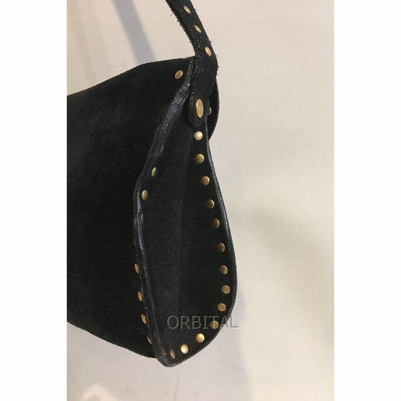 二子玉)CELINE セリーヌ ヴィンテージスウェードスタッズバッグ  