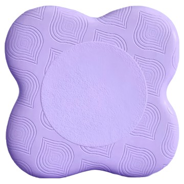 小麥購物 瑜珈護墊 B008  19.5 x 19.5 x 1.8cm  魔幻紫  4個
