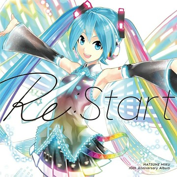 「Re:Start」初音未來10周年紀念專輯 回憶曲盤 Miku 歌曲集2CD碟