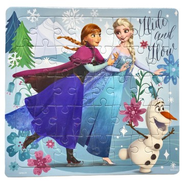 FROZEN 冰雪奇緣 Disney 迪士尼 真可愛拼圖 QFB17F 適用3歲以上  1組