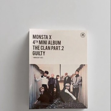 ⭐韓國代購正版⭐MONSTA X mini4 白色版 專輯 芒叉【11月27日發完】