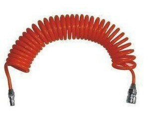 空壓機氣泵釘槍氣管8mm帶接頭6-15米伸縮軟管彈簧管