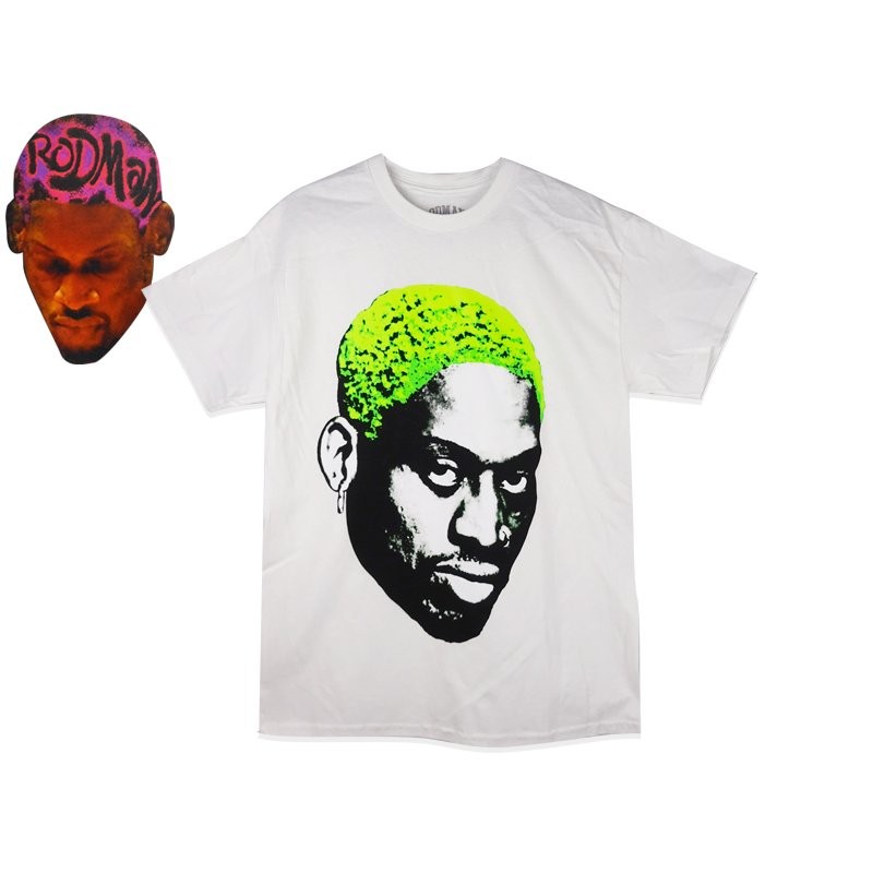 RODMAN BRAND【ロッドマンブランド】DENNIS RODMAN STARE TEE WHITE