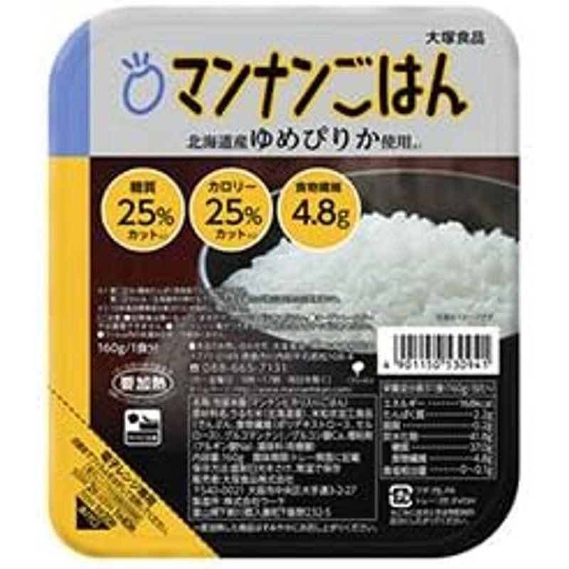 大塚食品 マンナンごはん 160g×24個入×(2ケース)