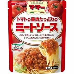 マ・マー 果肉たっぷりミートソース ２６０ｇ  ×6