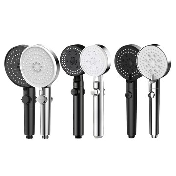 【蝦皮直營】八檔蓮蓬頭 五檔蓮蓬頭 蓮花頭 花灑 噴頭 沐浴洗澡 浴室 加壓增壓蓮蓬頭 大面板蓮蓬頭 淋浴蓮蓬頭