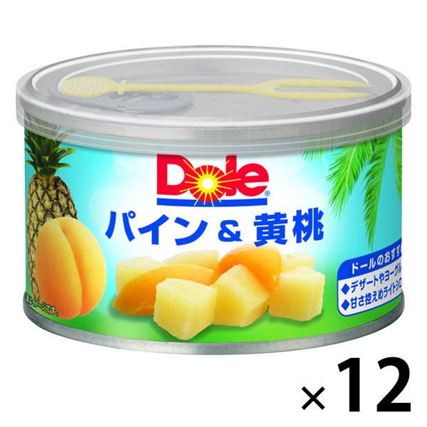 ドールドール　パイン＆黄桃　227g　1セット（12缶）　缶詰