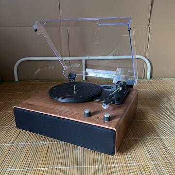 【獨立唱腔！新品】動磁AT300L美式復古LP唱片機黑膠唱片機留聲機【北歐居家生活】