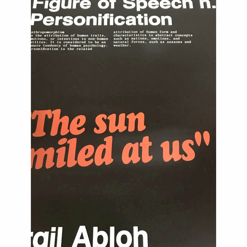 Figures of Speech n.6（ヴァージル アブロー）アートポスター