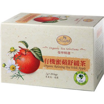 曼寧 有機蜜蘋舒緩茶2公克×20入/盒