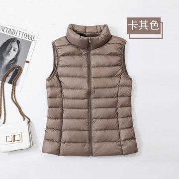 優質女裝羽絨服馬夾短款2025內膽背心女輕薄冬羽絨坎肩外穿外套女